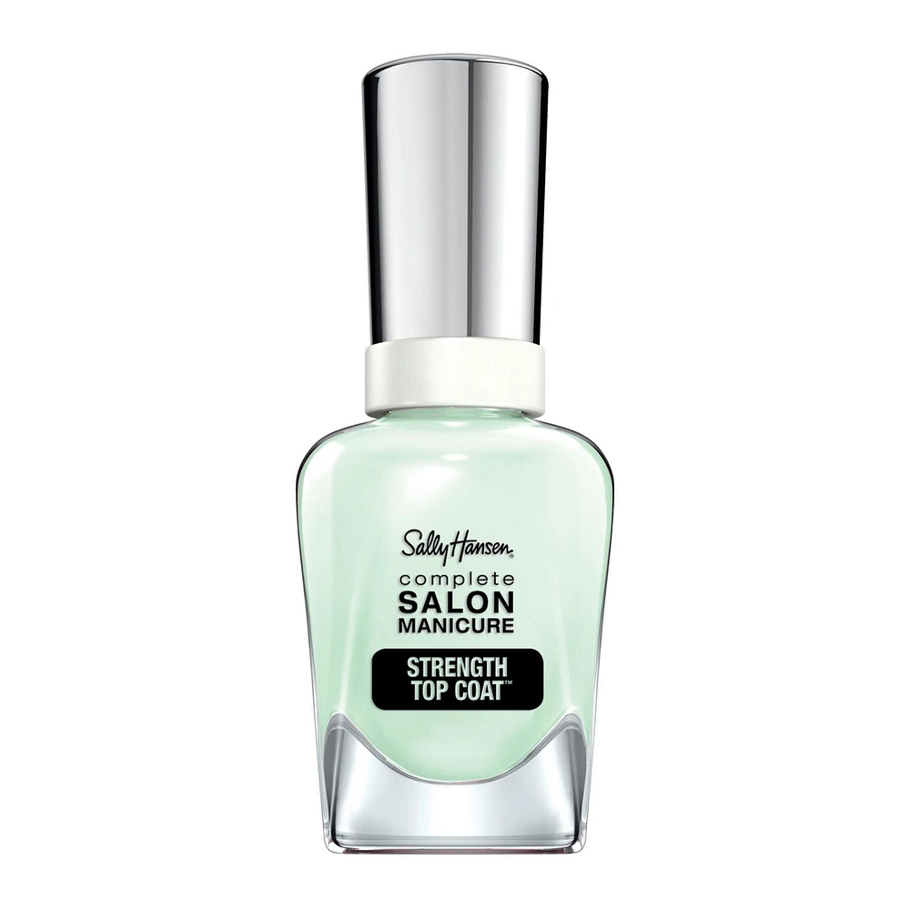 Sally Hansen Complete Salon Manicure™ Beautifiers, Strength & Protect Top Coat, seals color and helps prevent chipping and fading, Strengthening top coat