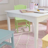 KidKraft Nantucket Table & 4 Pastel Chairs