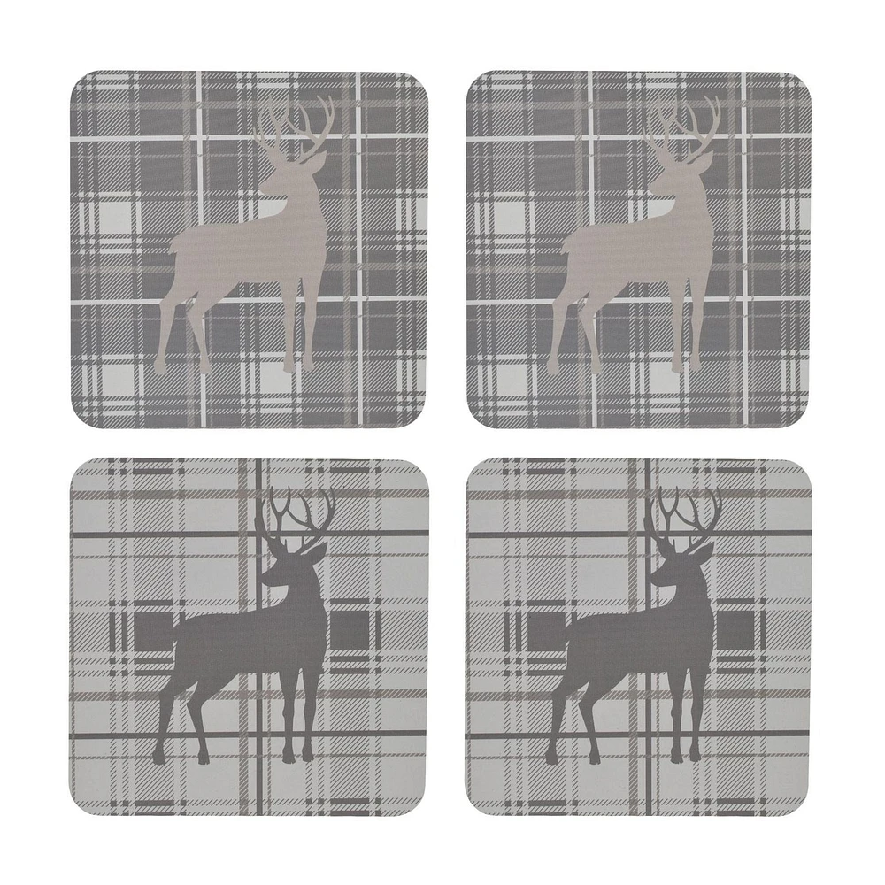 HOLIDAY TIME 4 PACK COASTERS