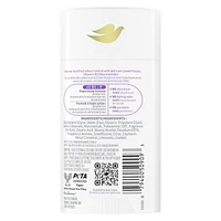 Dove Vitamin Care+ Lavender & Chamomile Scent Aluminum-Free Deodorant Stick, 72h Breathable Odour Protection, 74g