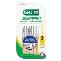GUM® PROXABRUSH® Interdental Cleaning Brushes, Moderate, Remove up to 25% more plaque**
