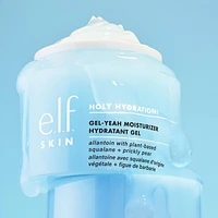 e.l.f. Cosmetics Holy Hydration! Gel-Yeah Moisturizer, Infused with allantoin plus squalane, 50 g