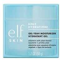 e.l.f. Cosmetics Holy Hydration! Gel-Yeah Moisturizer, Infused with allantoin plus squalane, 50 g