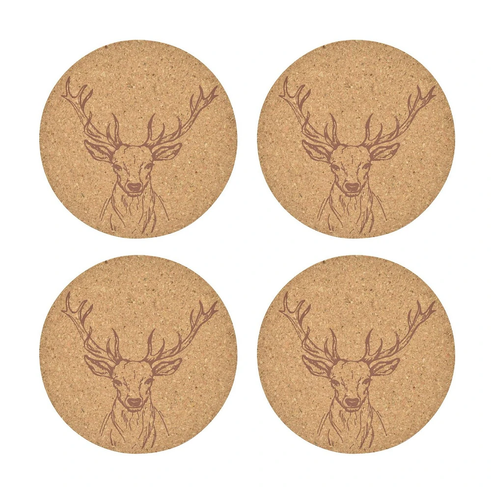 HOLIDAY TIME 4 PACK COASTERS