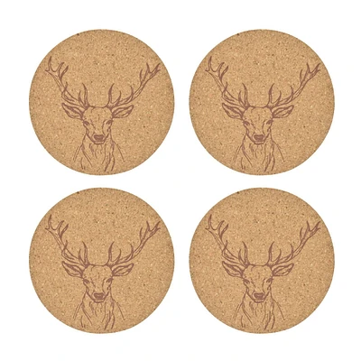 HOLIDAY TIME 4 PACK COASTERS