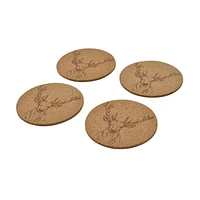 HOLIDAY TIME 4 PACK COASTERS