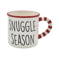 HOLIDAY TIME SNUGGLE SEASON DESIGN DOLOMITE MUG