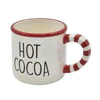 HOLIDAY TIME HOT COCOA DESIGN X`MAS DOLOMITE MUG