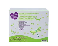 Parent's Choice Sensitive Textured Baby Wipes with Aloe, 400 wipes