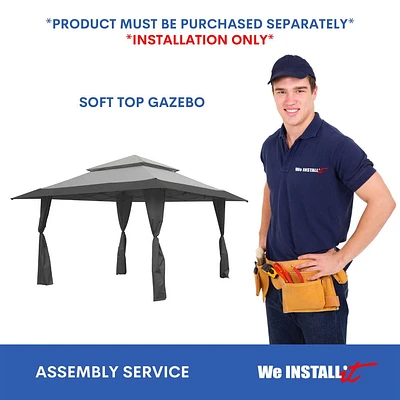 Home Installation Service for Soft Gazebos regular priced $500 or more by We Install It Services