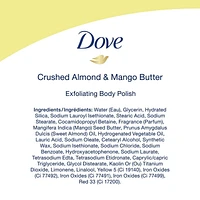 Dove Crushed Almond & Mango Butter Body Polish
