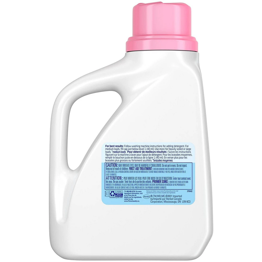 Purex 4 in 1 Baby Soft Liquid Laundry Concentrated Detergent, 1.47L, 36 Loads