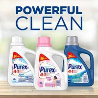 Purex 4 in 1 Baby Soft Liquid Laundry Concentrated Detergent, 1.47L, 36 Loads