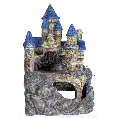 Penn Plax Castle Hide-Away Reptile Decor