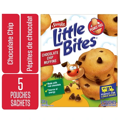 Muffins aux pépites de chocolat Little Bitesᴹᶜ de Sara Lee® 234g