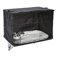 Mid West iCrate Double Door 42 Inch Kennel Kit For Dogs