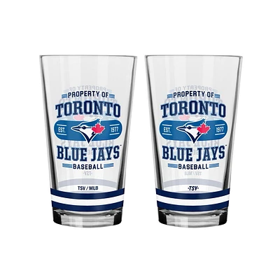 2 PK MIXING GLASS SET - TORONTO BLUE JAYS