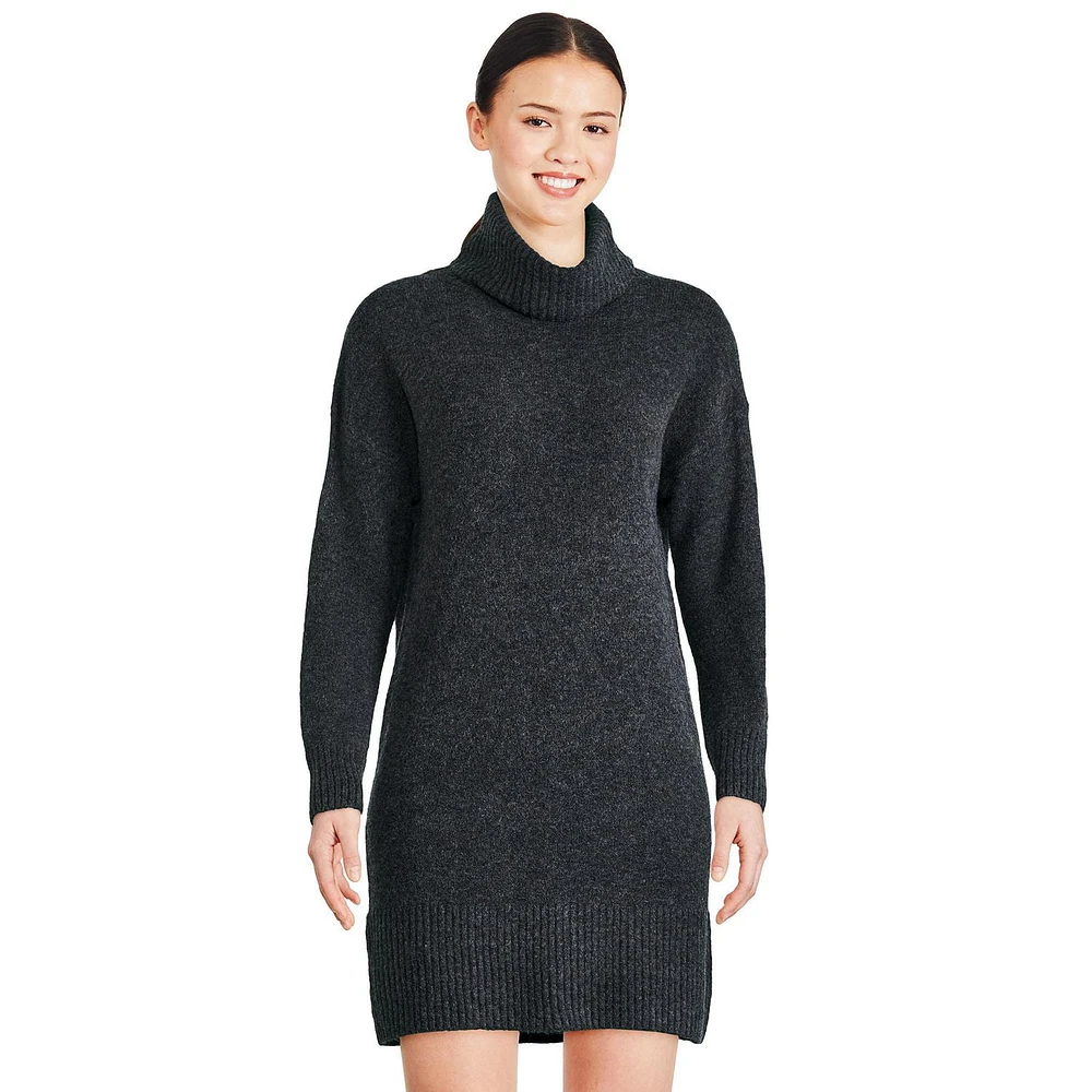 George Women's Turtleneck Sweater Dress, Sizes XS-XXL