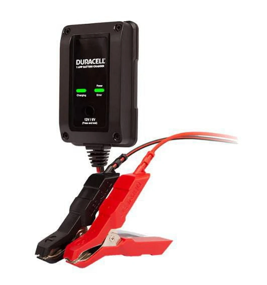 1 Amp Battery Charger + Maintainer