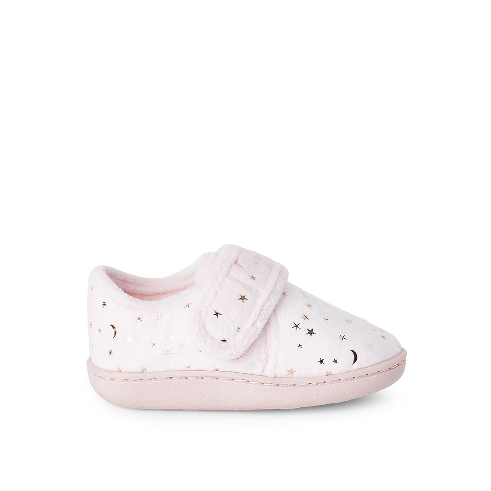 George Toddler Girls' Slippers, Sizes 5/6-9/10