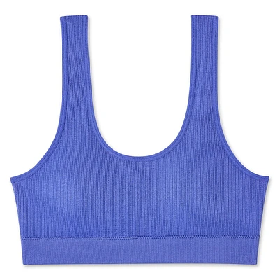 Soutien-gorge camisole décolleté à l’avant et à l’arrière sans coutures No Boundaries pour femmes Tailles P-TTG