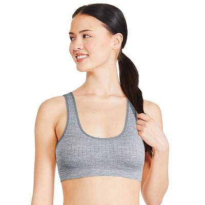 Soutien-gorge camisole décolleté à l’avant et à l’arrière sans coutures No Boundaries pour femmes Tailles P-TTG