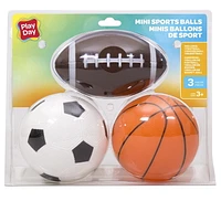 3PK Mini Sports Balls