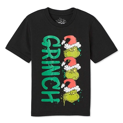 T-shirt à manches courtes The Grinch pour garçons