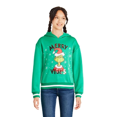 The Grinch Girls' Hoodie, Sizes XS-XL