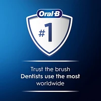 Oral-B Pro 300 Floss Action Vitality Electric Toothbrush with (1) Brush Head, Rechargeable, White, Toothbrush with (1) Brush Head