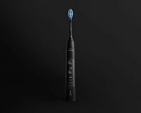 Philips Sonicare ExpertClean 7700 Rechargeable Electric Toothbrush with UV Sanitizer, Black, HX9630/15, Connected Electric Toothbrush