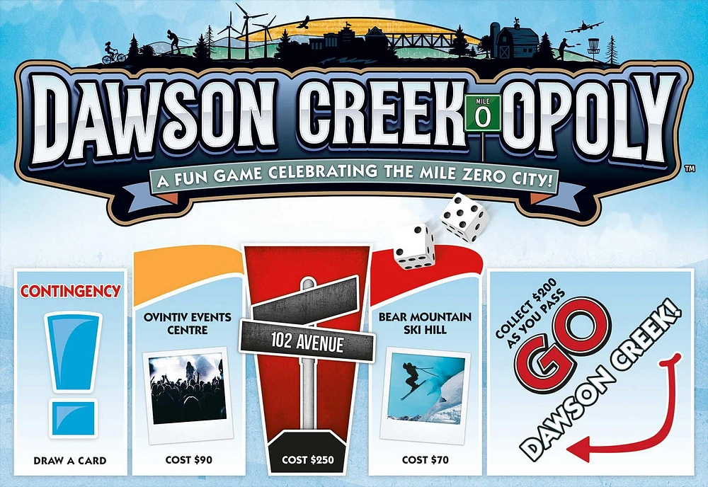 Dawson Creek-Opoly!