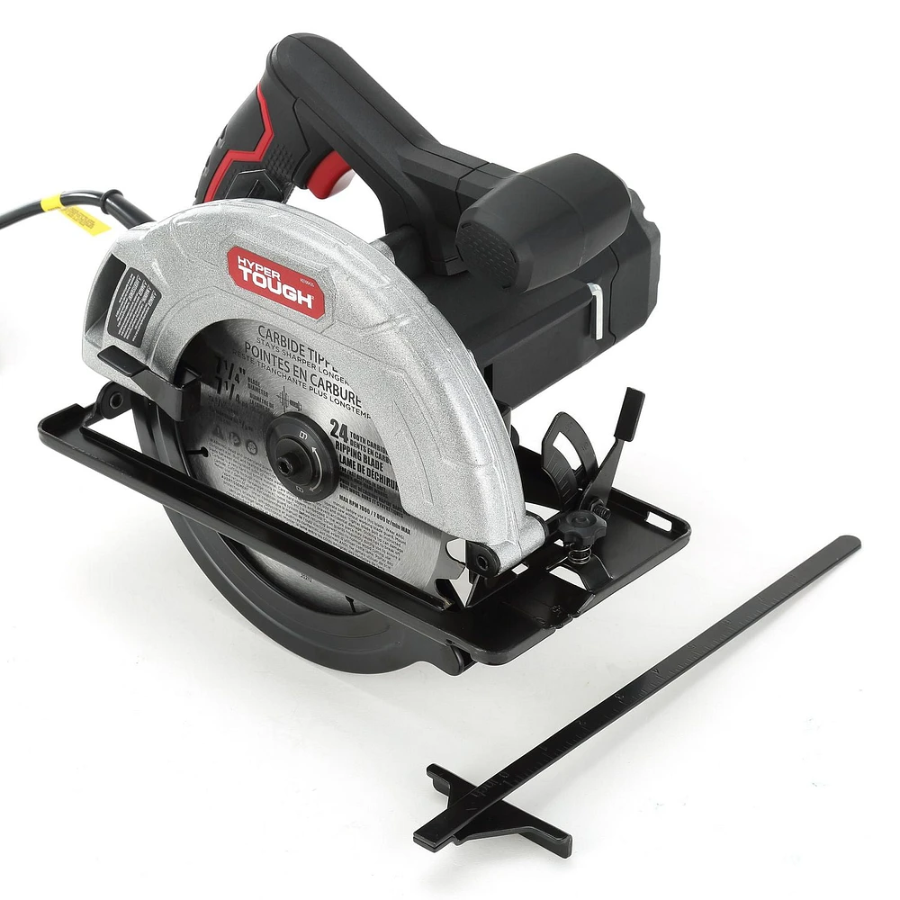 HYPER TOUGH 7 1/4 IN. CIRCULAR SAW, Ratings: 120 V, 12 Amps