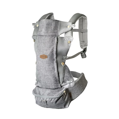 JJ Cole Peek 5 position Carrier Heather Grey, 5 Position Carrier