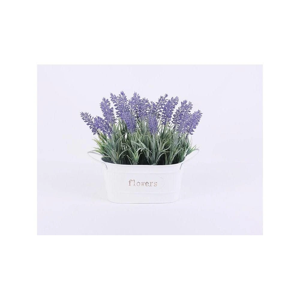 Lerman Decor's purple lavender arrangement