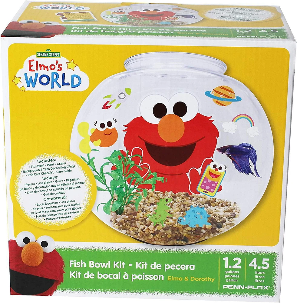 Penn Plax Elmo's World 1.2 Gal Réservoir Kit
