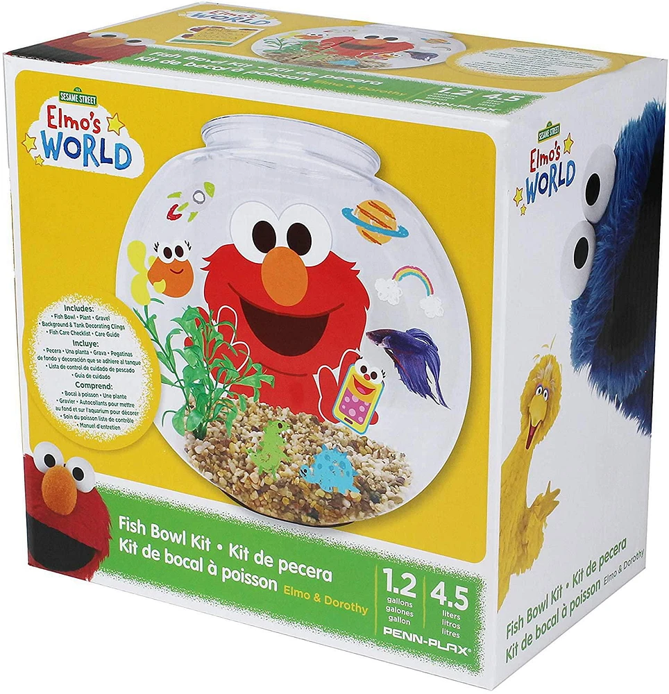 Penn Plax Elmo's World 1.2 Gal Réservoir Kit