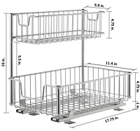 TRINITY Sliding Undersink Organizer