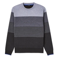 George Men's Stripe Sweater, Sizes S-2XL