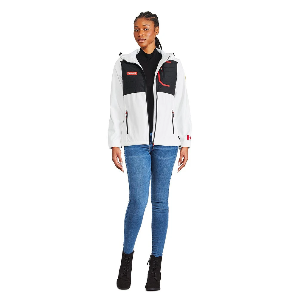 Canadiana x RCGS Women's Softshell Jacket - English