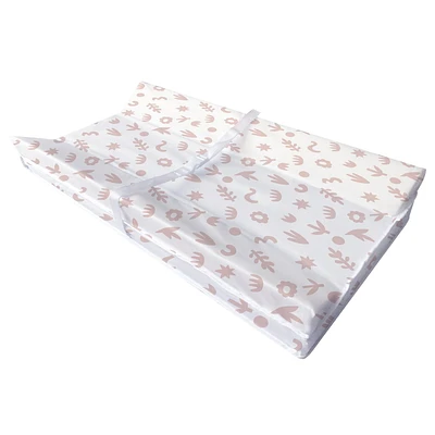 Tapis à langer Simmons Contour Rose