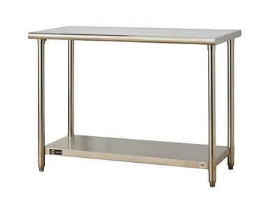 TRINITY EcoStorage Stainless Steel Table | 48” x 24” x 35” | NSF