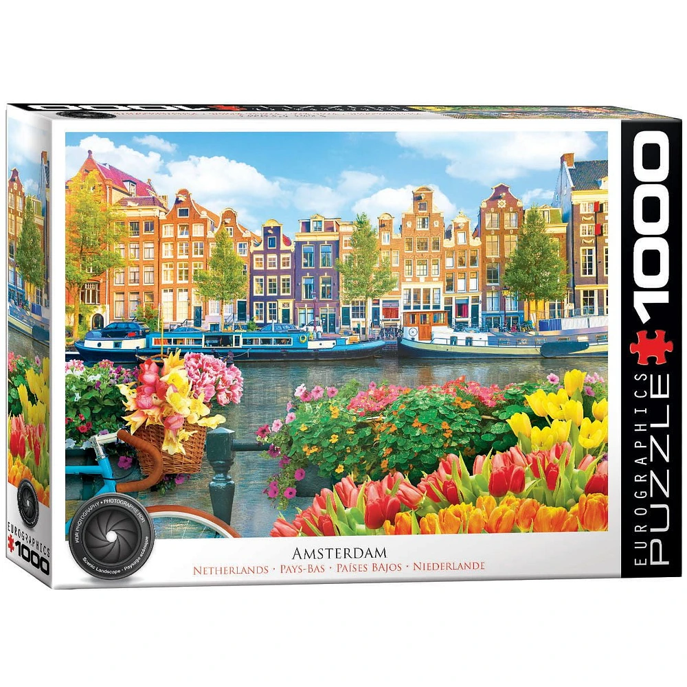 Amsterdam, Netherlands 1000 Piece Puzzle