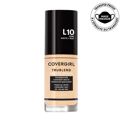 COVERGIRL Fond de teint TruBlend Matte Made 40 nuances