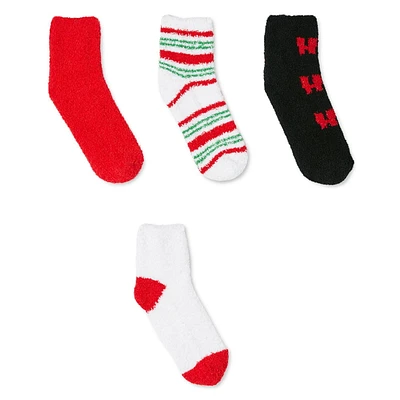 George Women's Cozy Crew Socks 4-Pack