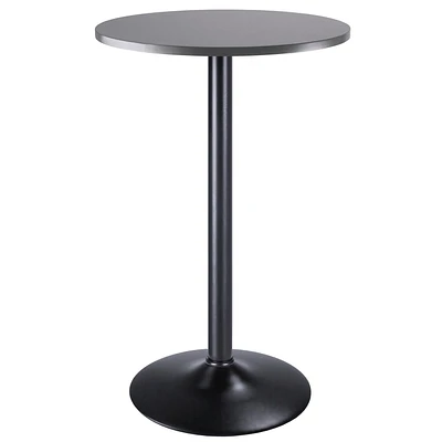 Winsome Tarah Pub Table Black/Slate Gray Finish