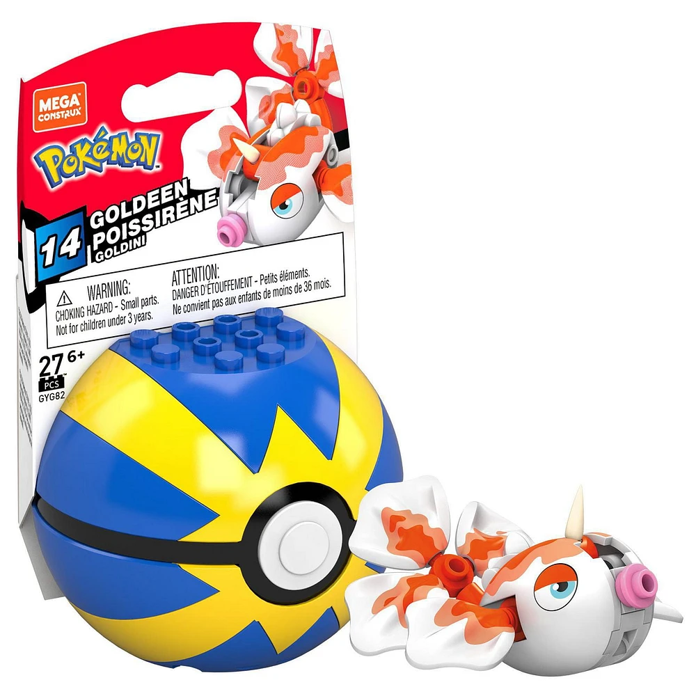 Mega Construx Pokemon Goldeen - 19 Pieces