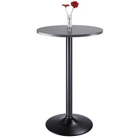 Winsome Tarah Pub Table Black/Slate Gray Finish