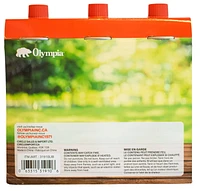 Olympia Butane. 3 Pack. 227G. Gas Cartridge for PortaStove or Portable Heater, Olympia 3PK Butane