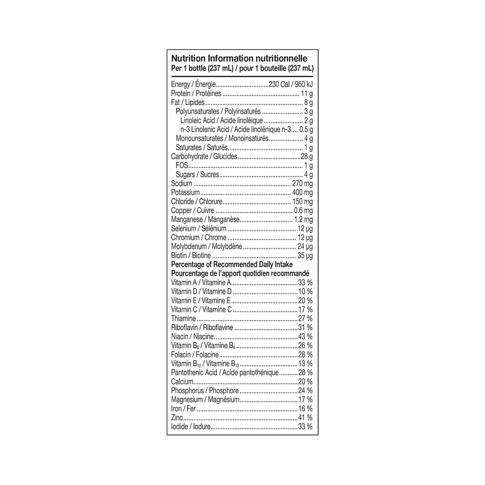 Equate Diabetic Strawberry Meal Replacement, 6 x 237 mL